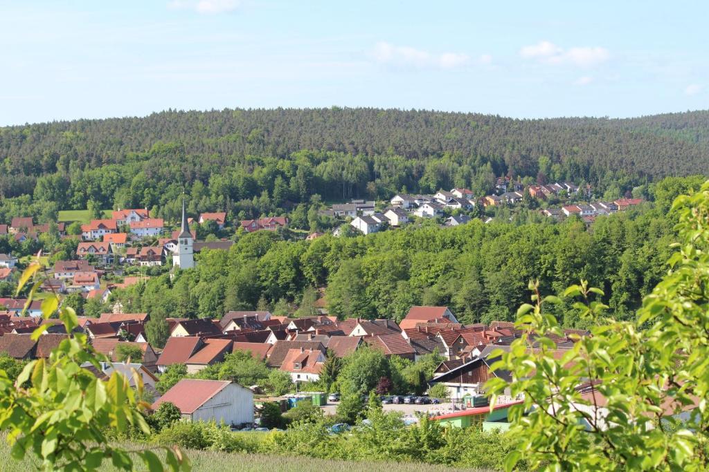 Gaestehaus Hochrhoenblick Schonau an der Brend Ngoại thất bức ảnh